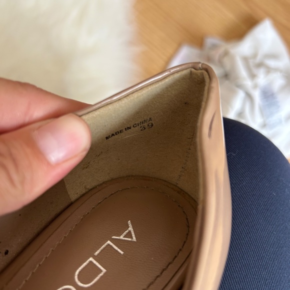 Nude Peep Toe Aldo heels size 39 - Picture 5 of 5